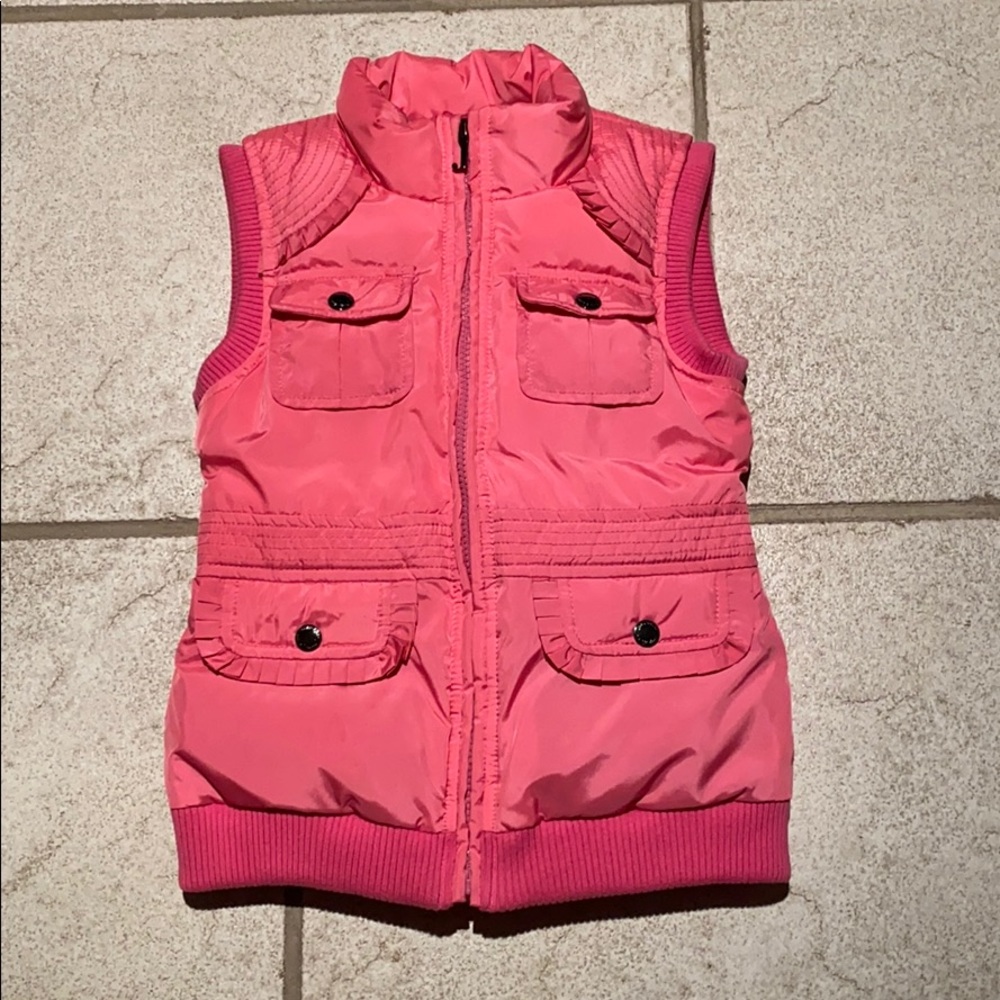Juicy Couture Girls Down Vest -Size 6